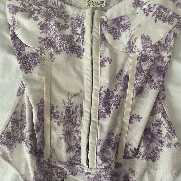 NWOT free people night rhythm bodysuit - Picture 5 of 8